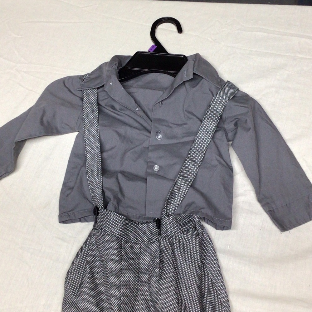 Source Unknown Charcoal Kids Matching Set